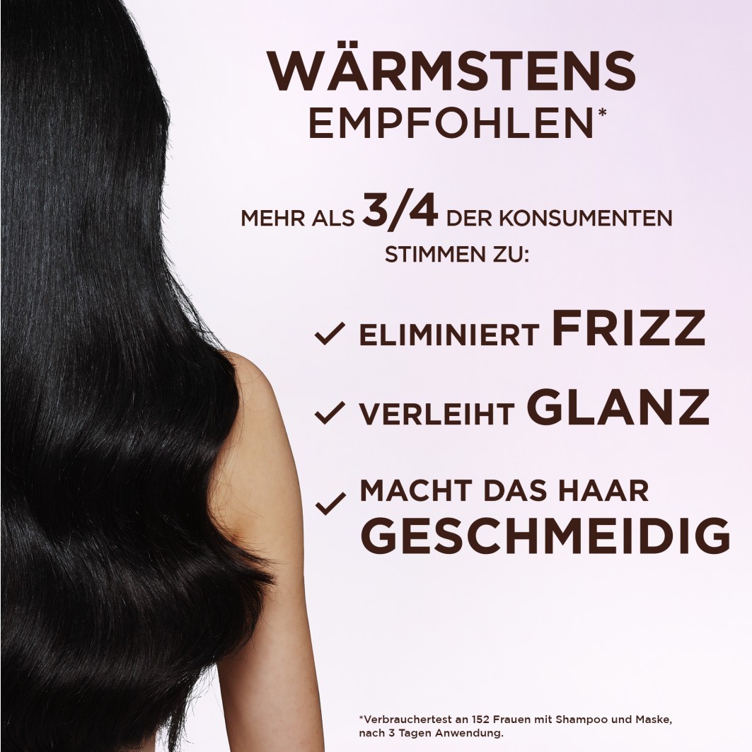 Garnier Ultra Sweet Glättendes Shampoo Mit Reiswasser & Stärke – 6x300 Ml, 94% Natürlichen Ursprungs, Ohne Silikone
