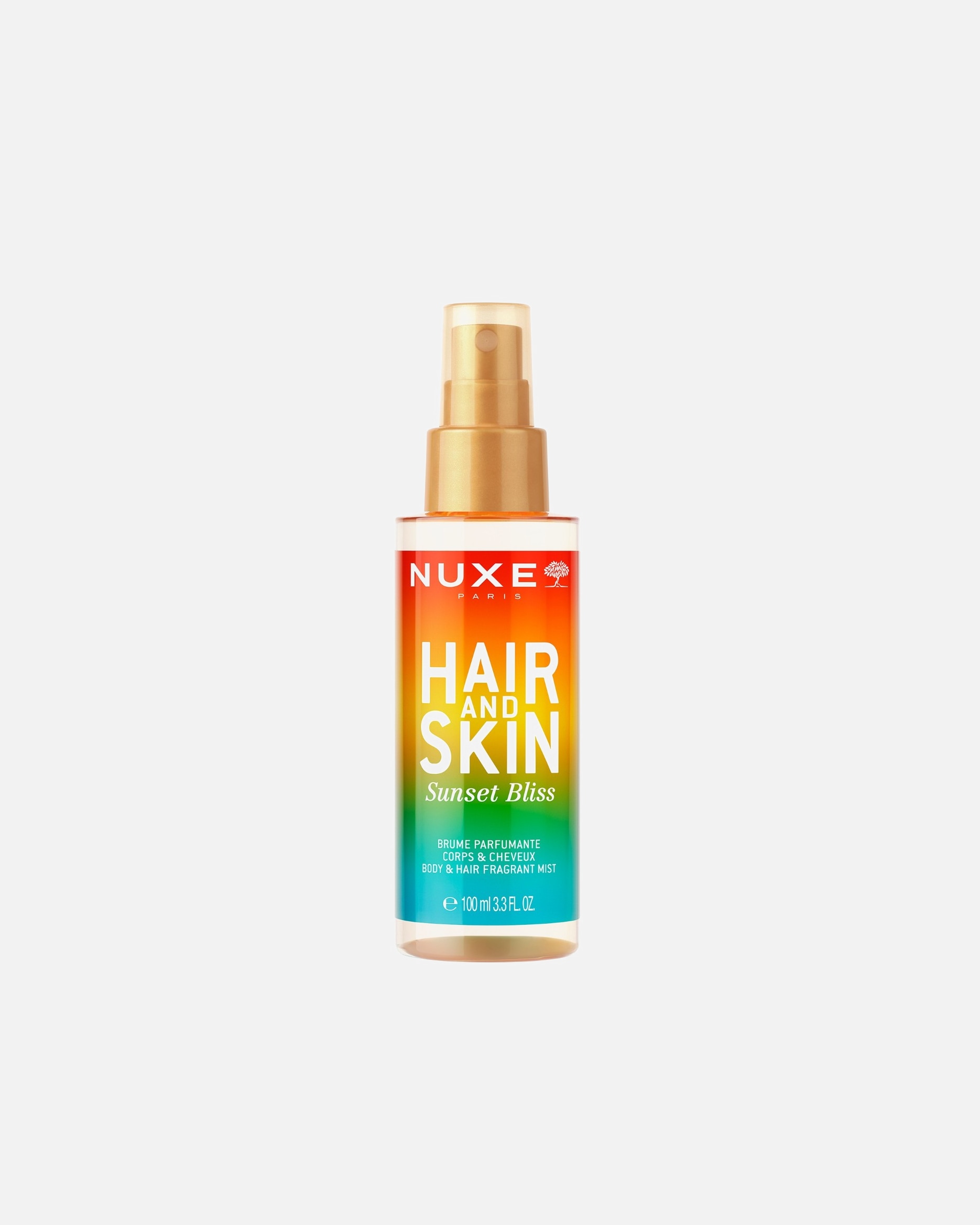 Spray cheveux for UnisexeNUXEHAIR AND SKINHAIR & SKIN Sunset Bliss Brume parfumante corps et cheveux100 ml