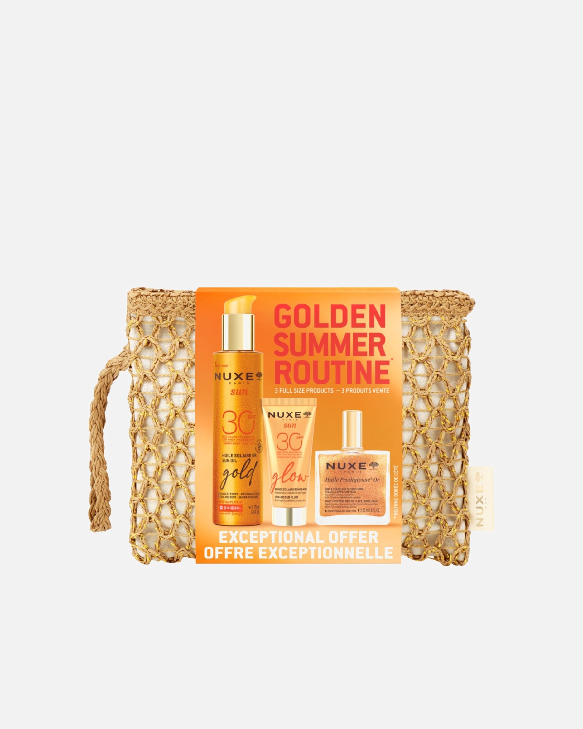 Reiseset für Unisex NUXE Summer Glow Set 1 Stück