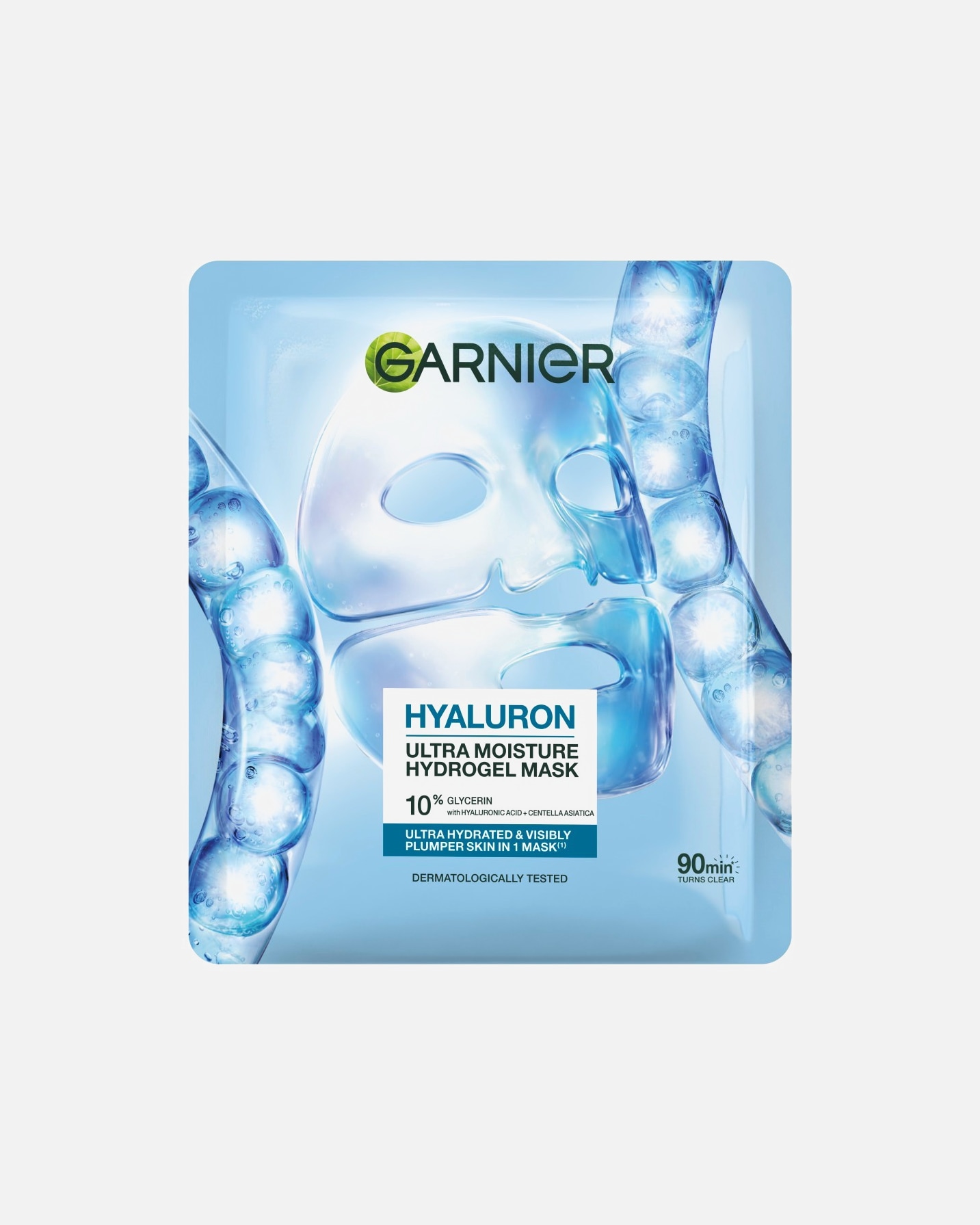 Tuchmaske für Unisex Garnier Hyaluron Ultra Moisture Hydrogel 25 ml