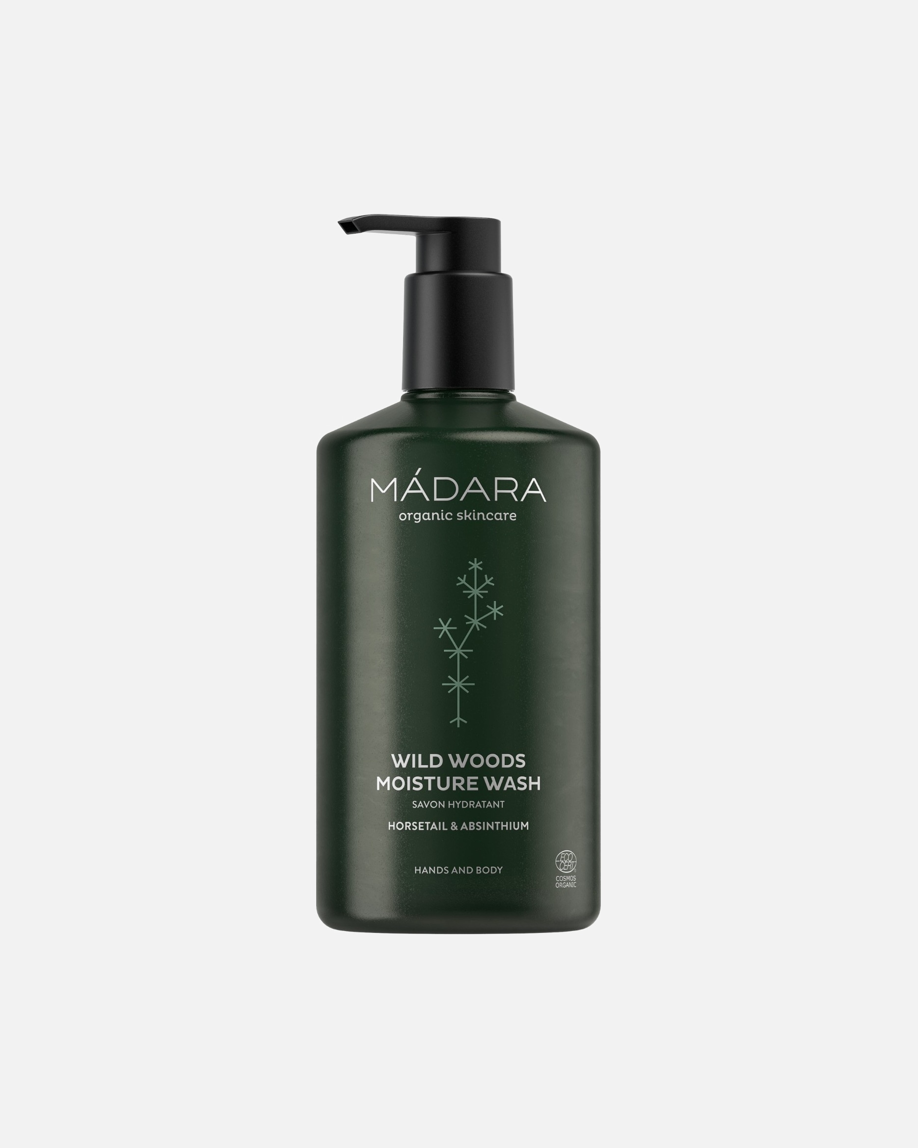 Körperseife für Unisex MÁDARA WILD WOODS feuchtigkeitsspendendes Waschgel 500 ml