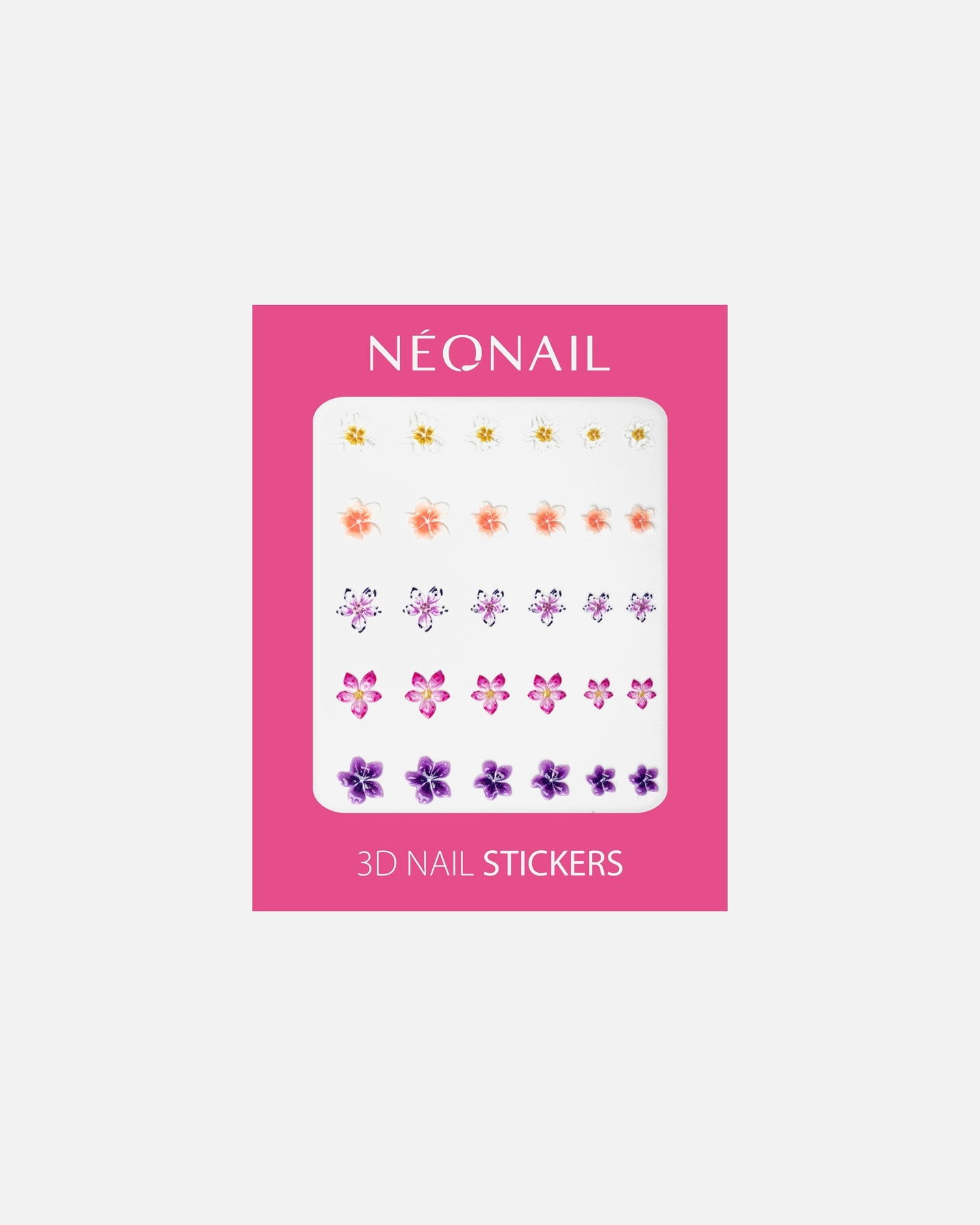 Autocollants pour les ongles for UnisexeNEONAIL3D Nail stickers 021 unité
