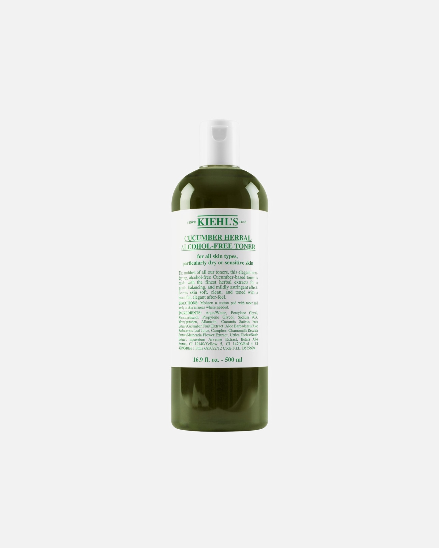 Tonique pour le visage for UnisexeKiehl’sTonique aux herbes de concombre250 ml